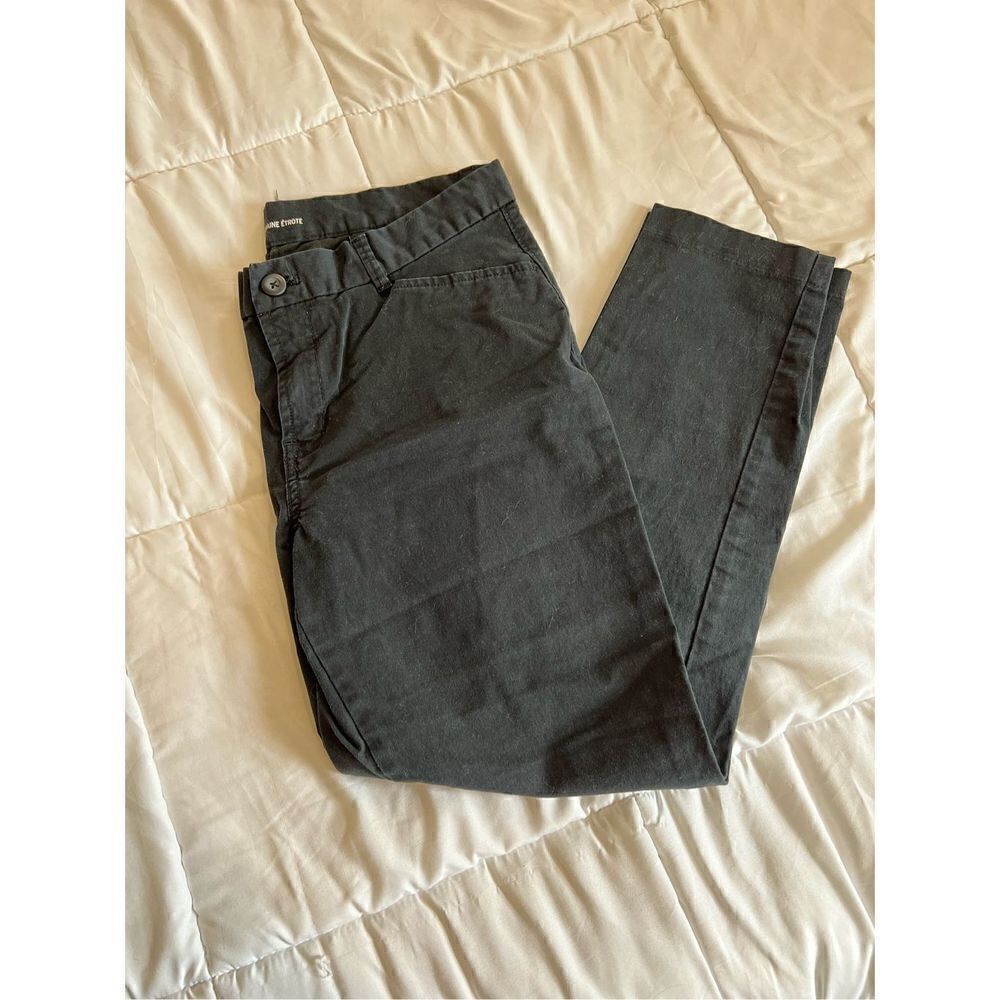 Gap black Khakis by Gap slim city pants size 10
